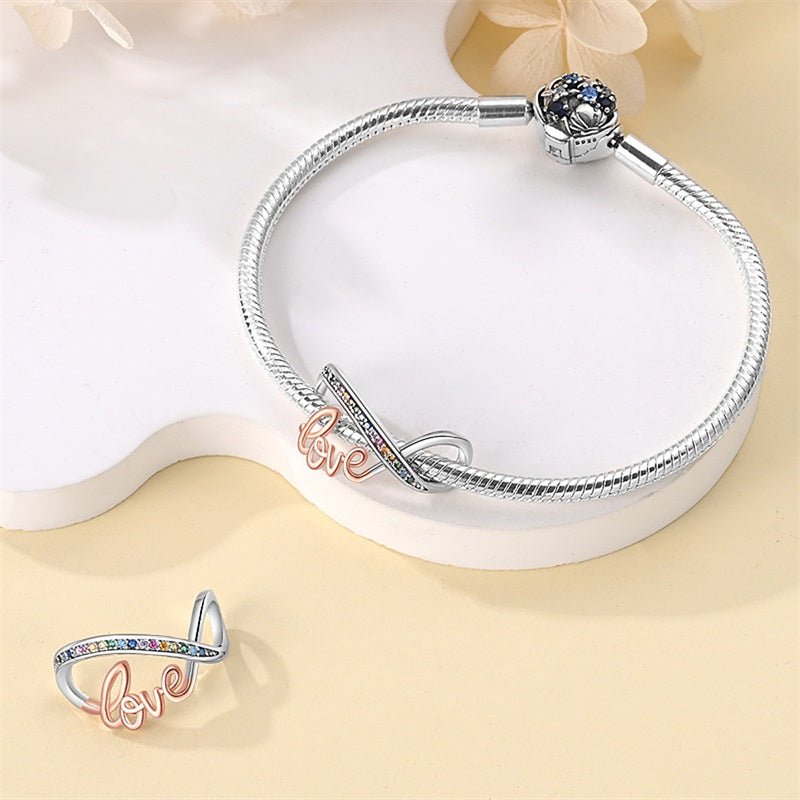 Infinity Forever Love Charm - bellissi