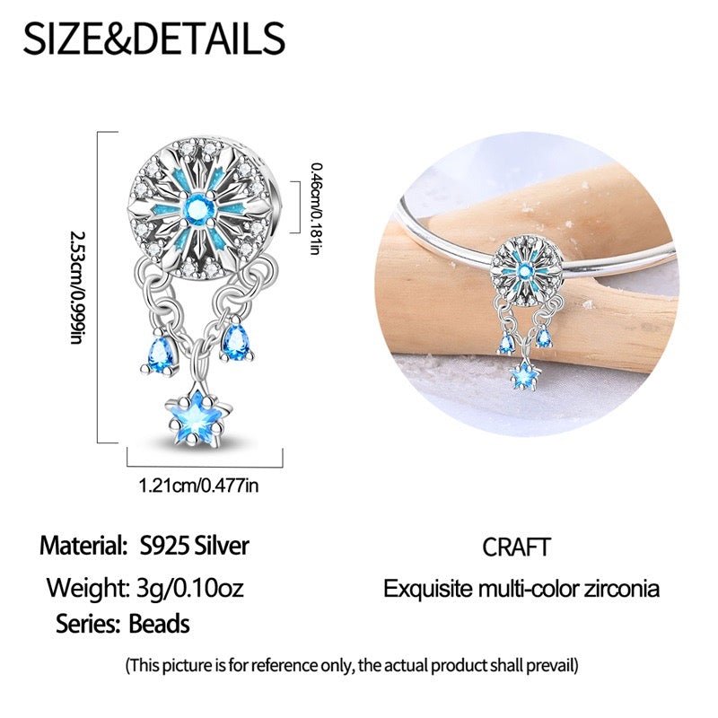 Merry Crystal Star Charm - bellissi