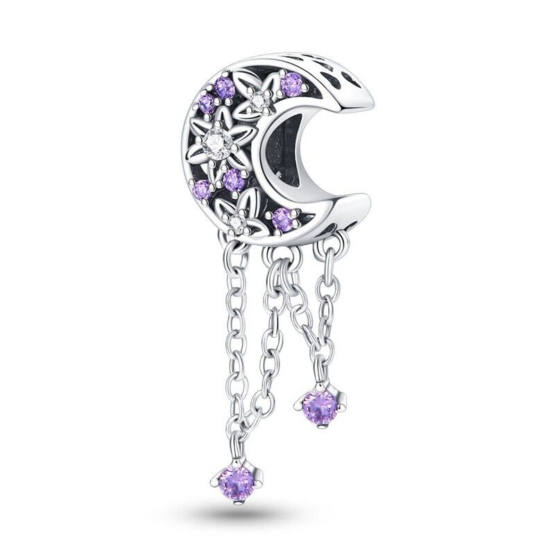 Moon Dreamcatcher With Zirconia Charm - bellissi