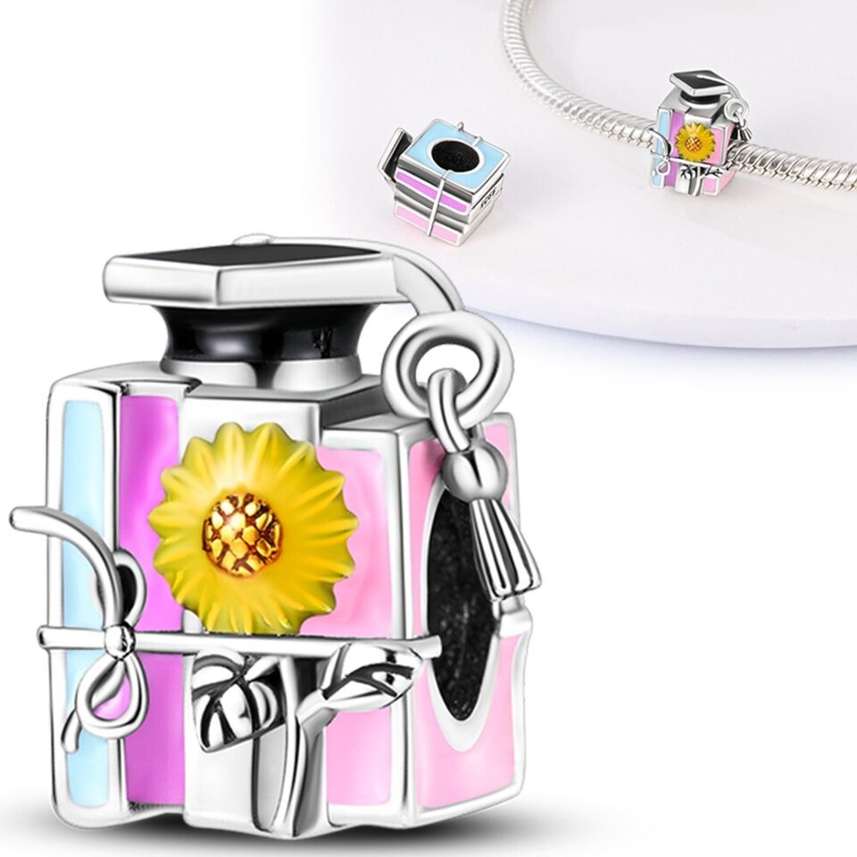 Multicoloured Perfume Bottle Graduation - bellissi