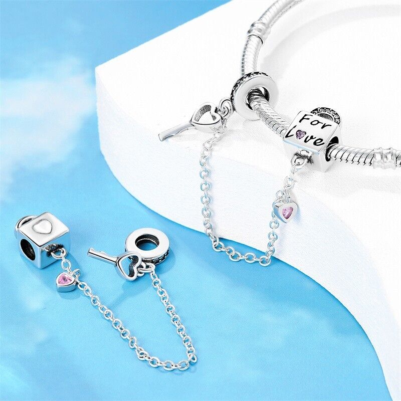 Padlock & Key Safety Chain - bellissi