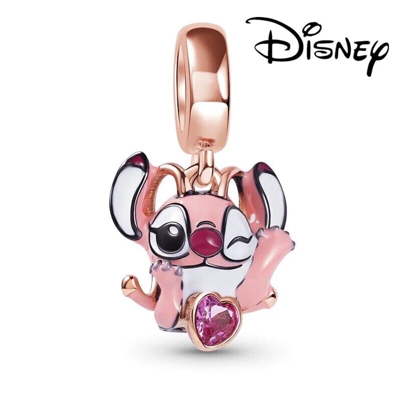 Pink Stitch Dangle Charm - bellissi