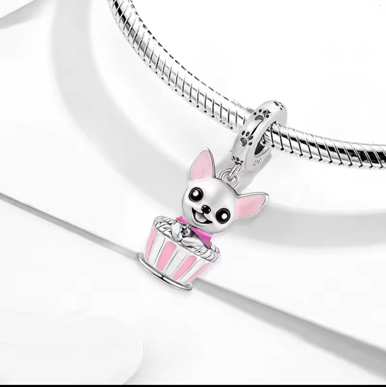 Puppy Chihuahua in Cup Charm - bellissi