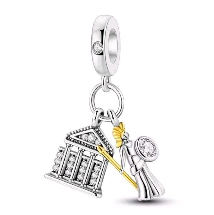 Rome Warrior Dangle Charm - bellissi