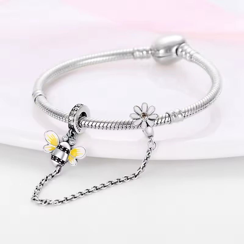 Safety Chain Bee Charm - bellissi