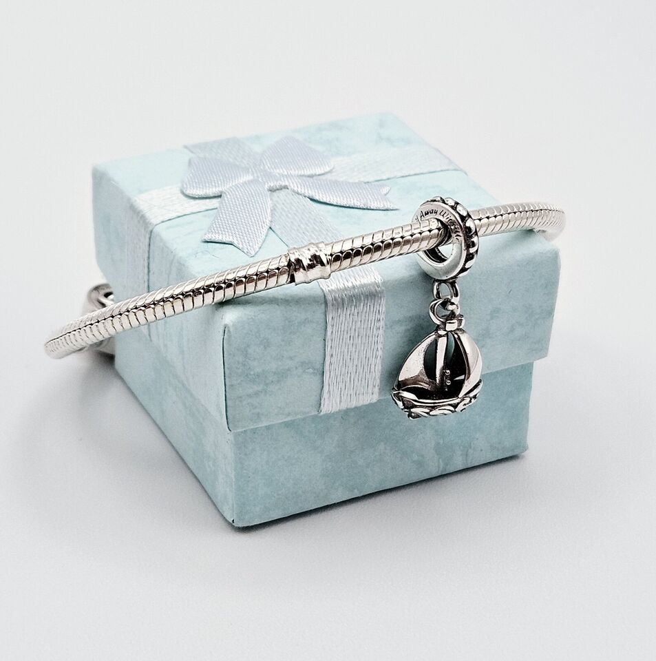 Sail Boat Dangle Charm - bellissi