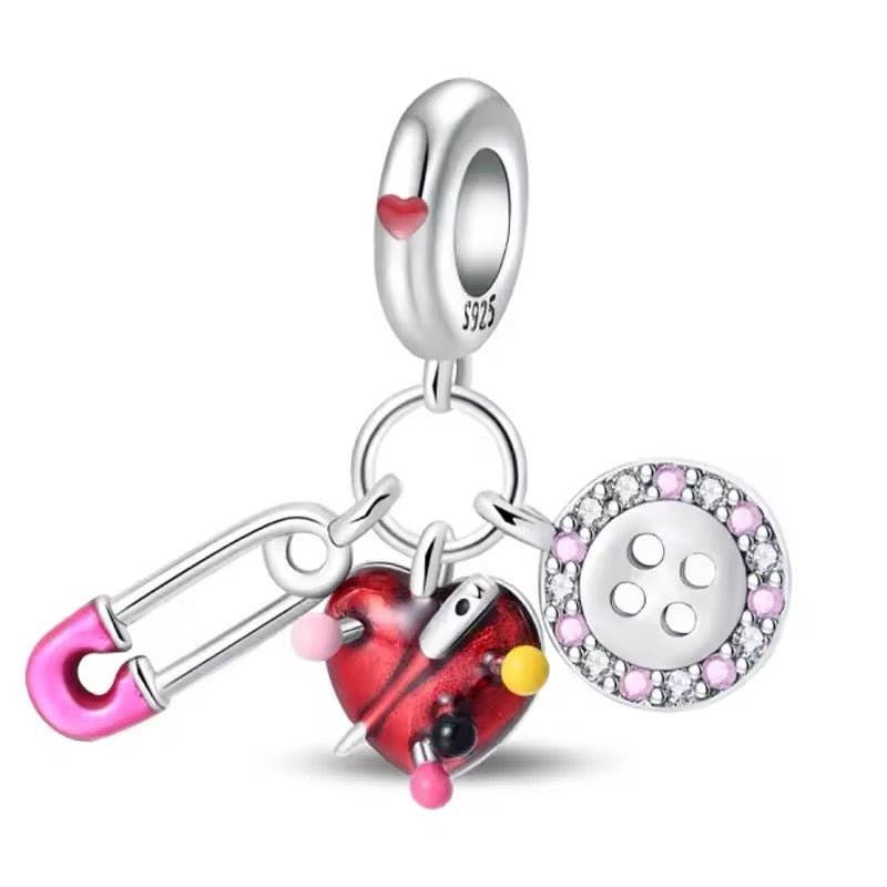 Sewing Kit Dangle Charm - bellissi