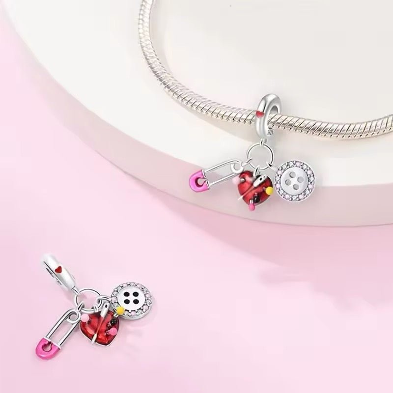 Sewing Kit Dangle Charm - bellissi