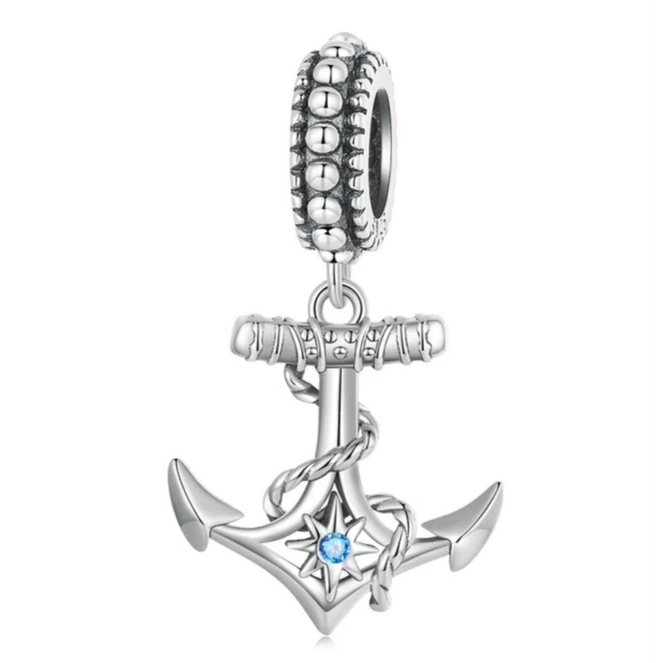 Ship Anchor Dangle Charm - bellissi