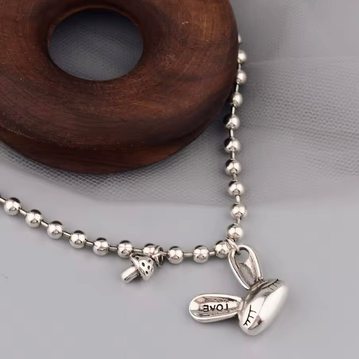 Silver Bunny Bracelet - bellissi