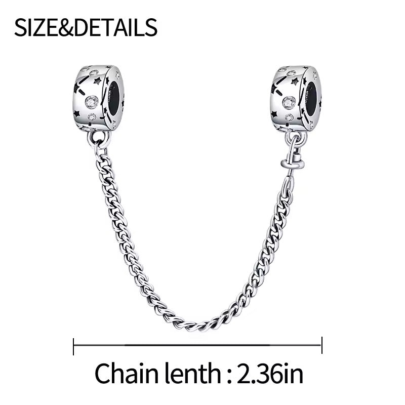 Simple Stars Safety Chain - bellissi