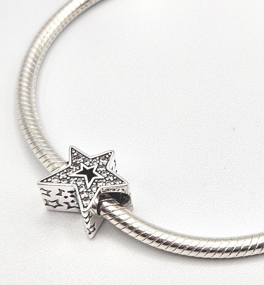 Star With Zircon Charm - bellissi