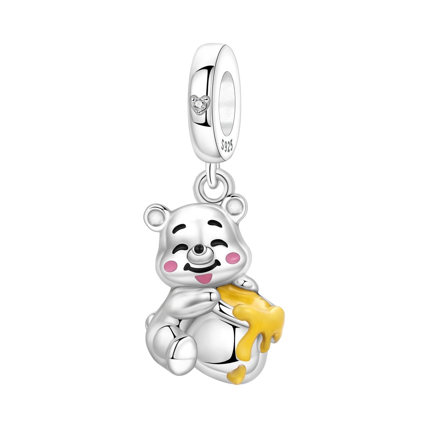 Sweet Honey Hug Bear Charm - bellissi