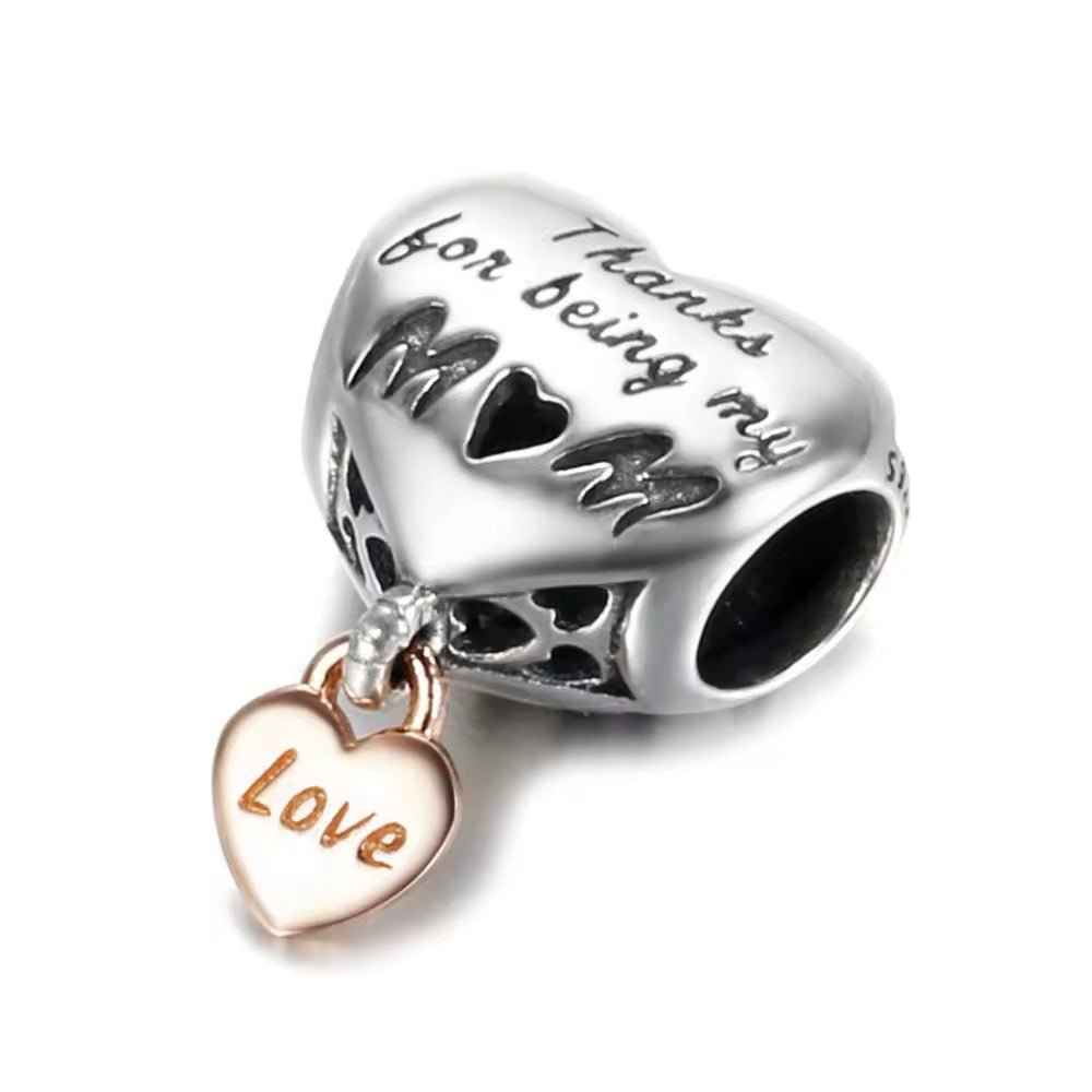Thank You for Being my Mum Charm - bellissi