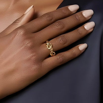 Sterling Silver Love Knot Ring