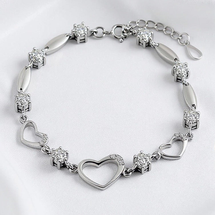 Hearts of Sparkle Bracelet