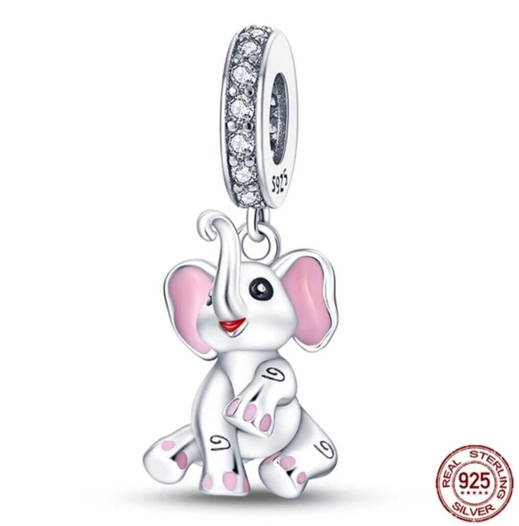 Lucky Elephant Dangle Charm