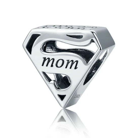 Super Mom Bead Love Charm