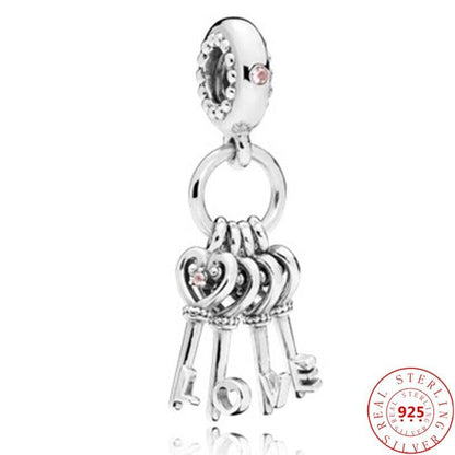 Keys Of Love Charm