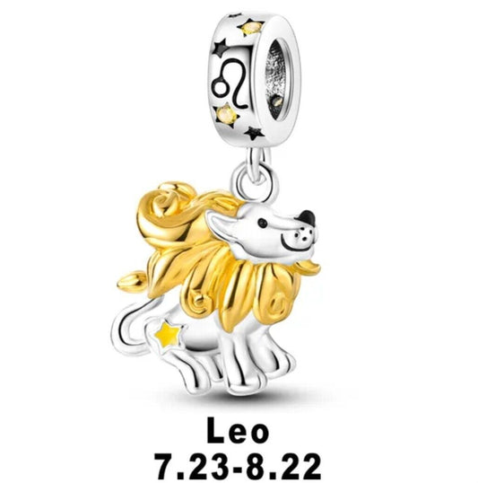 Luminous Zodiac Sign Leo Dangle Charm