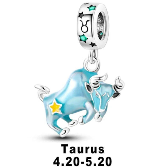 Luminous Zodiac Sign Taurus Dangle Charm