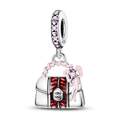 Cute Pink Bag Dangle Charm