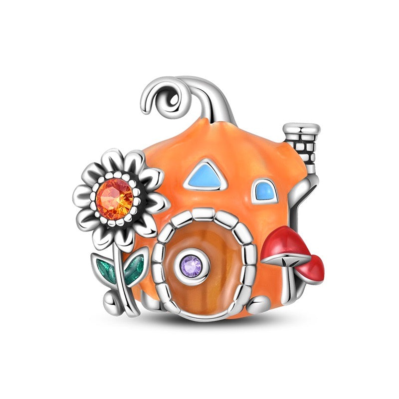 Pumpkin Magic Cottage Charm