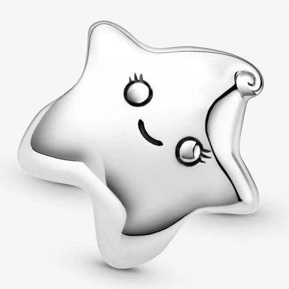 Baby Happy Star Charm