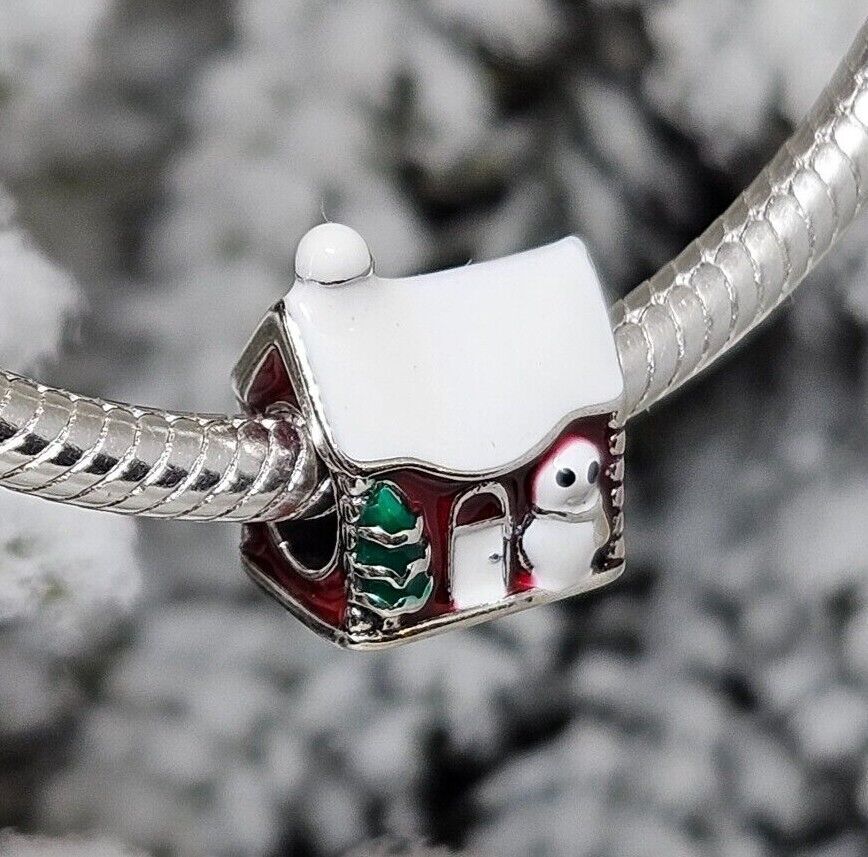 Gingerbread House Silver Chram