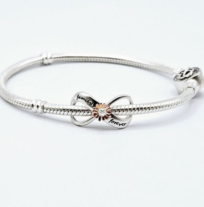 Infinity Family Forever Charm