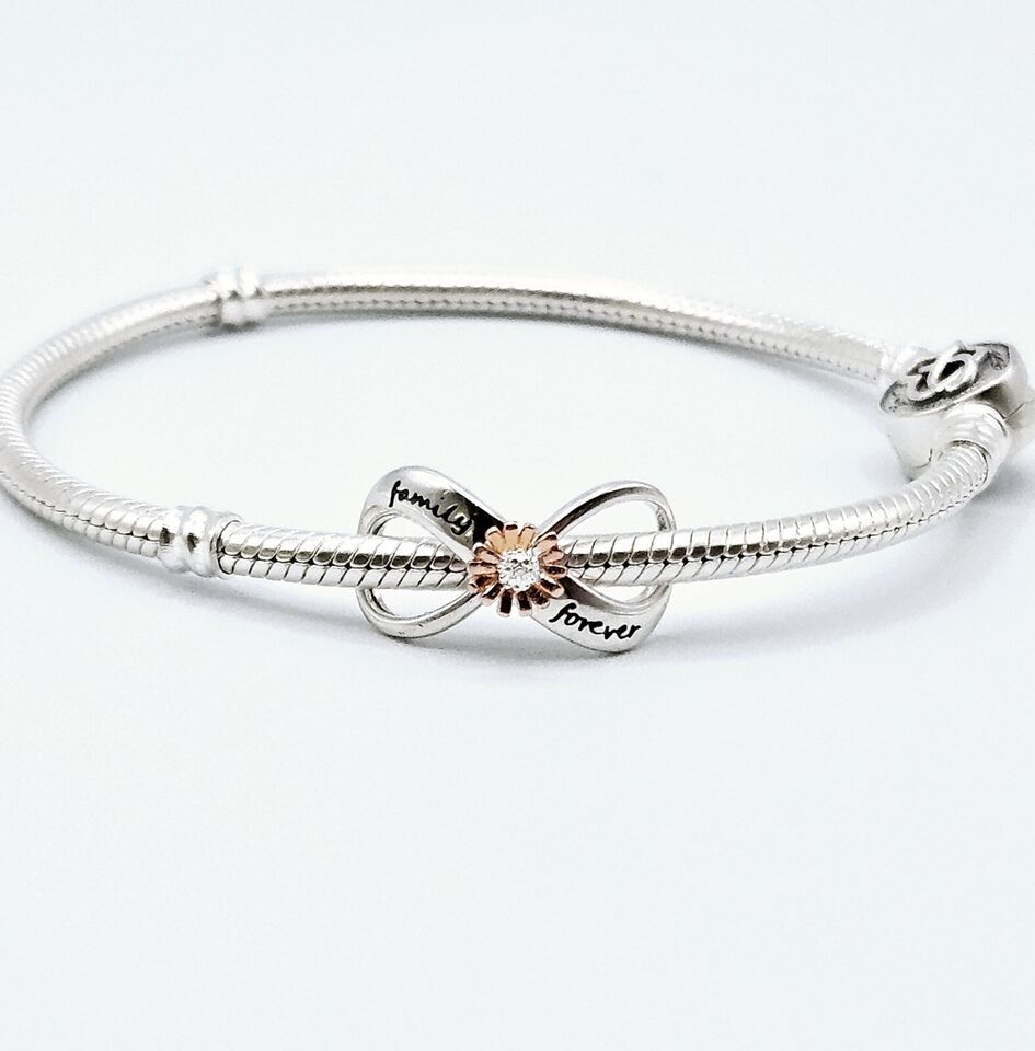 Infinity Family Forever Charm