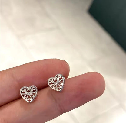 Hearts Stud Earrings