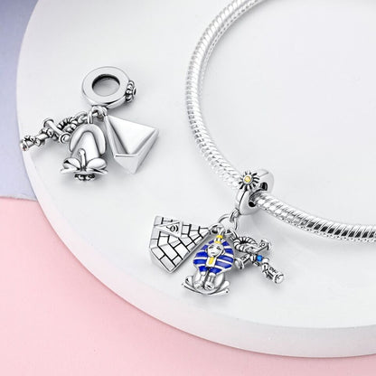 Egyptian Pyramid Pharaoh Charm
