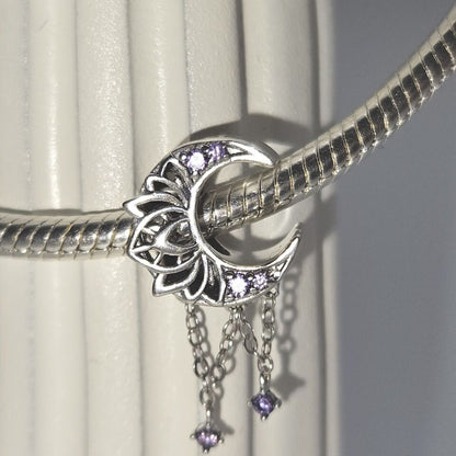 Moon Dreamcatcher Charm