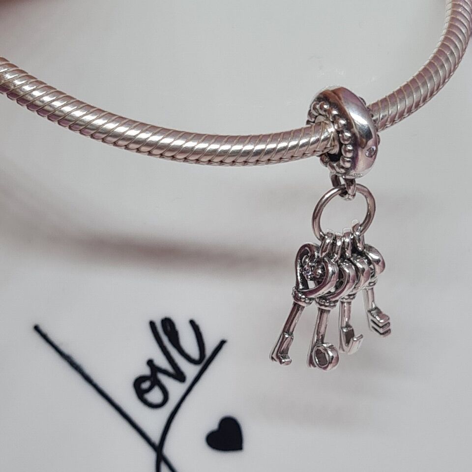 Keys Of Love Charm
