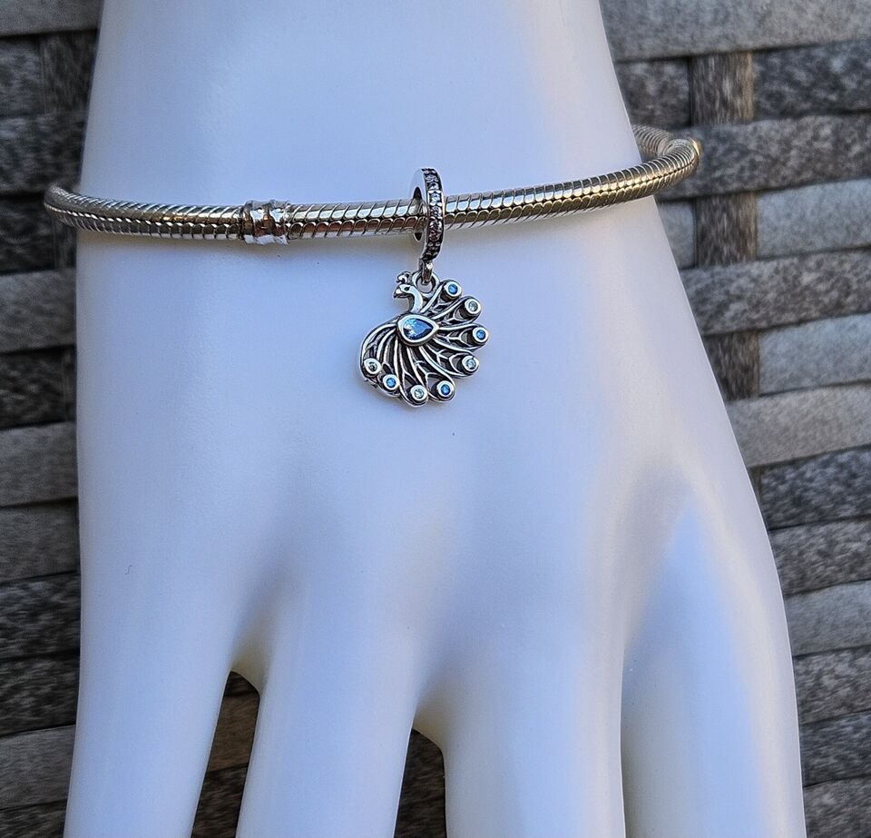 Peacock Dangle Charm