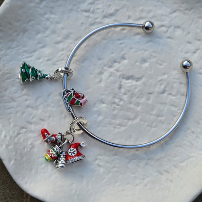 Unscrew Ball End Sterling Silver Bracelet