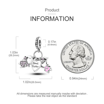 Soul Sisters Dangle Charm