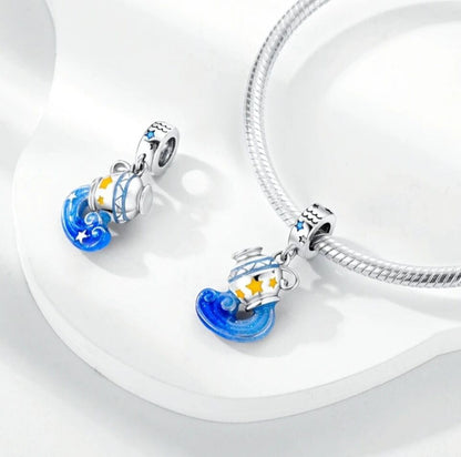 Luminous Zodiac Sign Aquarius Dangle