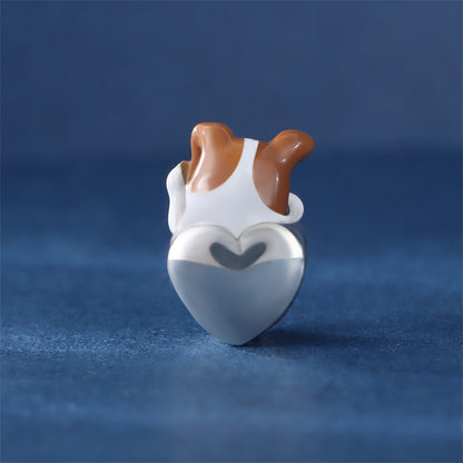 Puppy Dog with Heart