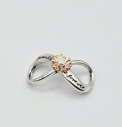 Infinity Family Forever Charm