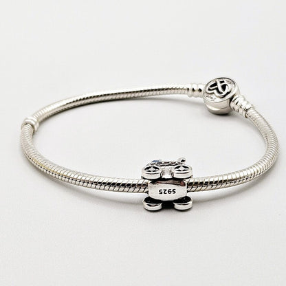 Blue Baby Pram Charm