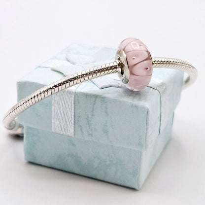 Pink Murano Glass Charm