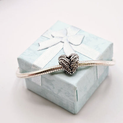 Love Heart Bead Charm