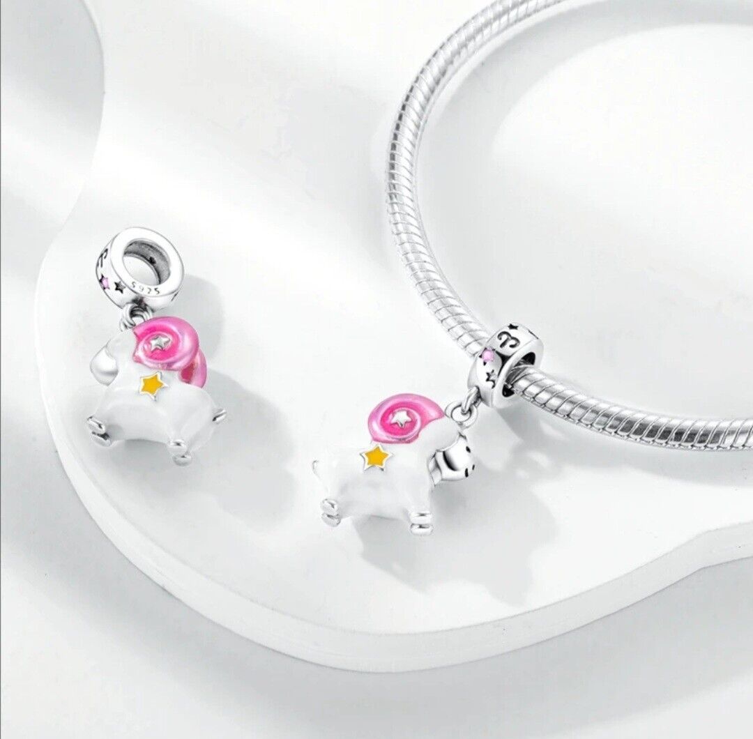 Luminous Zodiac Sign Aries Dangle Charm