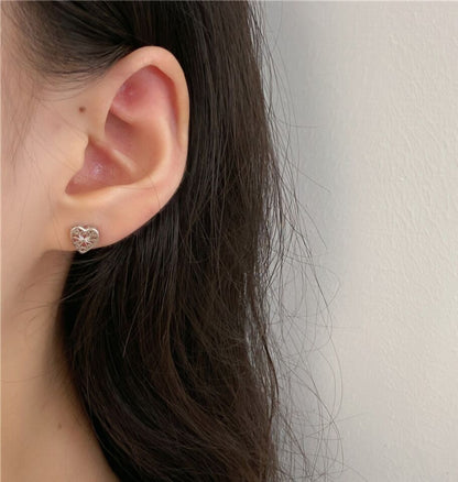 Hearts Stud Earrings