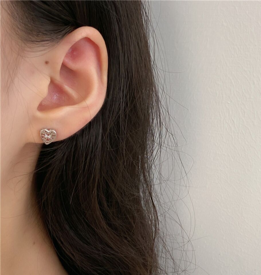 Hearts Stud Earrings