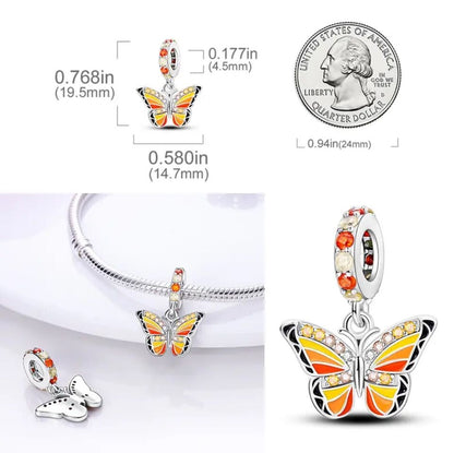 Butterfly Dangle Charm