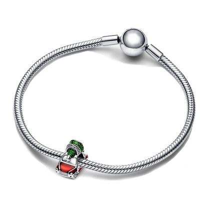 Car With Christmas Tree Charm