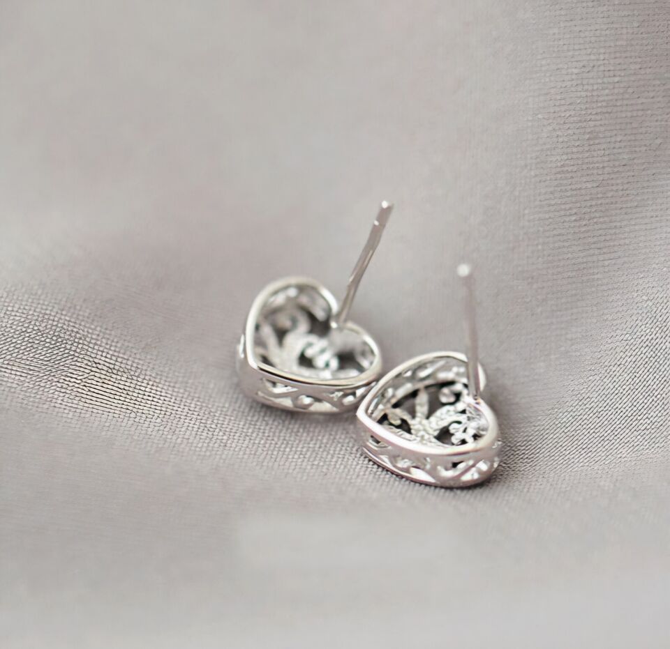 Hearts Stud Earrings